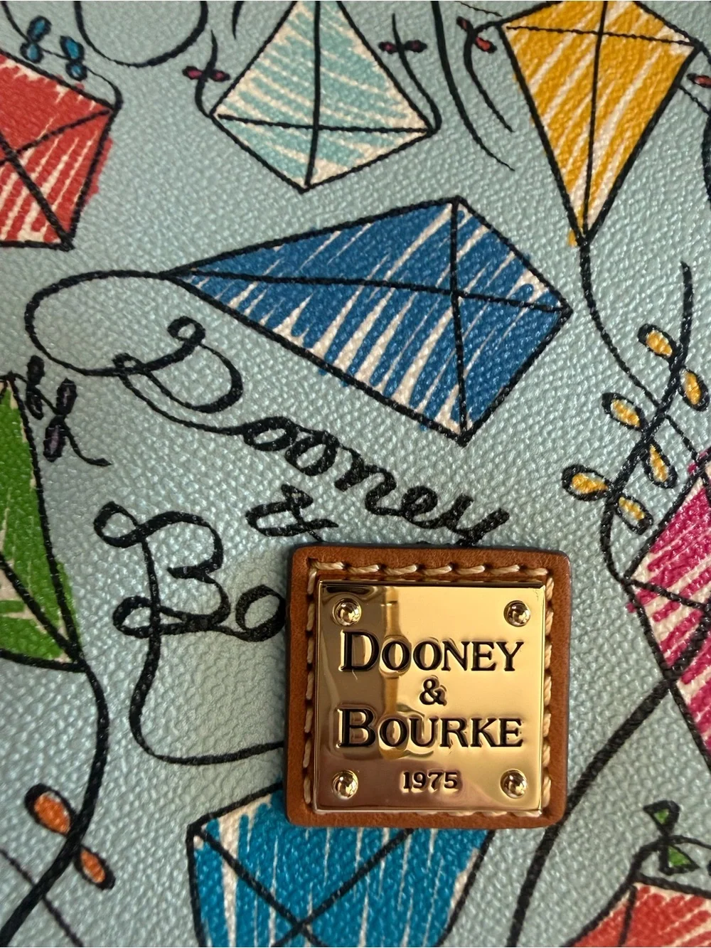 Dooney & Bourke print background